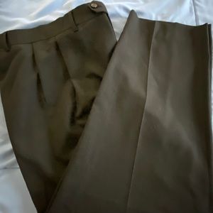Polo Men’s black dress slacks, size 58W X 30L.